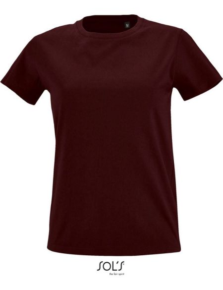Tričko dámské Sols Imperial Fit Women charcoal melange