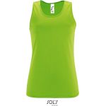 Tílko dámské sportovní Sols Sporty TT neon green