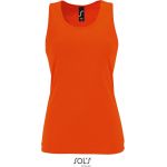 Tílko dámské sportovní Sols Sporty TT neon orange