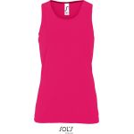 Tílko dámské sportovní Sols Sporty TT neon pink
