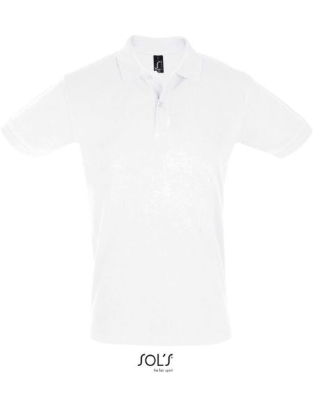 Men's polo shirt Sols Perfect Men white