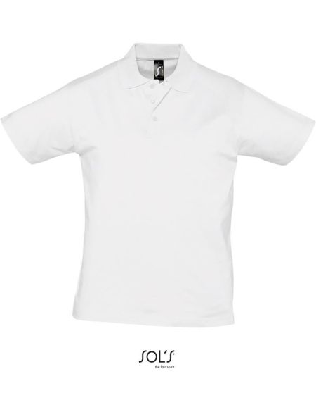 Polokošile pánská Sols Prescott Men white