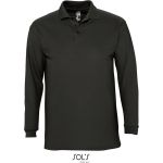 Polokošile pánská s dlouhým rukávem Sols Winter II black