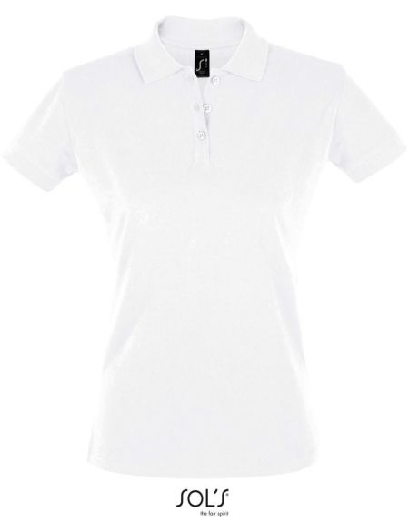 Women's polo shirt Sols Perfect Women white