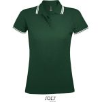 Polokošile dámská Sols Pasadena Women forest green/white