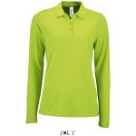 Polokošile dámská s dlouhým rukávem Sols Perfect LSL Women apple green