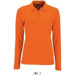 Polokošile dámská s dlouhým rukávem Sols Perfect LSL Women orange