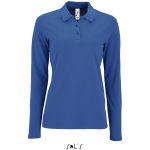 Polokošile dámská s dlouhým rukávem Sols Perfect LSL Women royal blue
