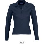 Polokošile dámská s dlouhým rukávem Sols Podium navy