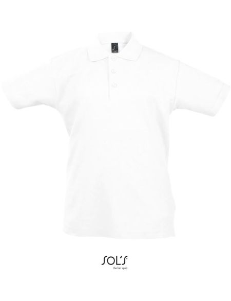 Polokošile dětská Sols Summer Kids II white