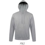 Mikina unisex Sols Snake grey melange
