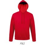Mikina unisex Sols Snake red