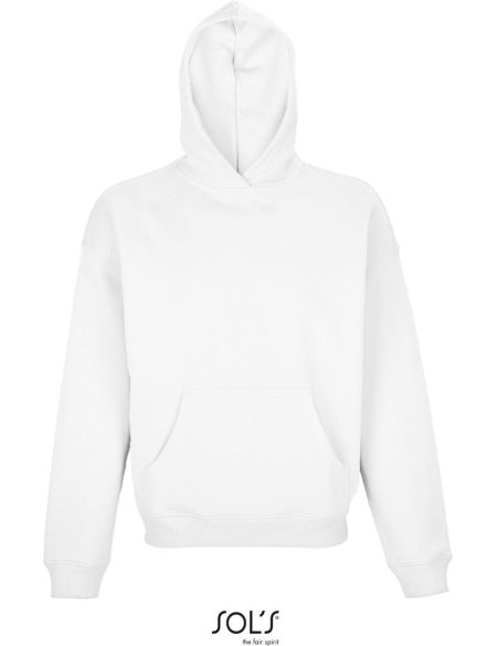 Mikina unisex Sols Connor white