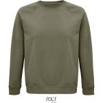 Mikina unisex bio Sols Space grey khaki