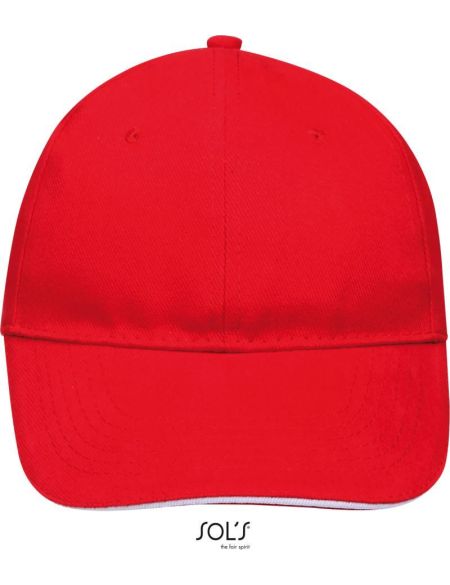 Kšiltovka baseballová 6 panelová