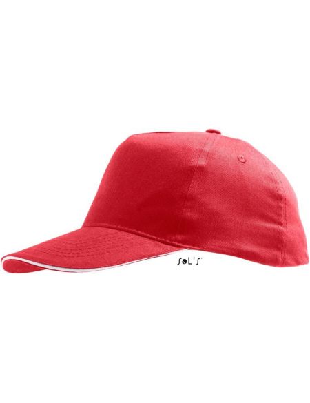 Kšiltovka baseballová 5 panelová