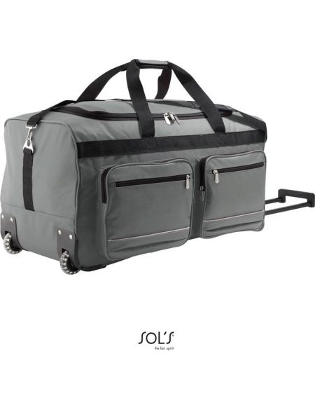 Reisetasche auf Rollen Sols Voyager Graphit