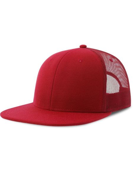 Kšiltovka trucker Atlantis Snap Mesh-S white/white