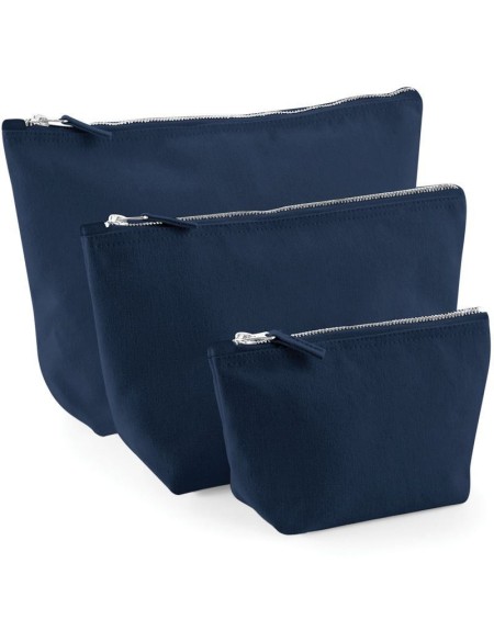 Canvas-Tasche für Accessoires Westford Mill W540 Marineblau Größe M
