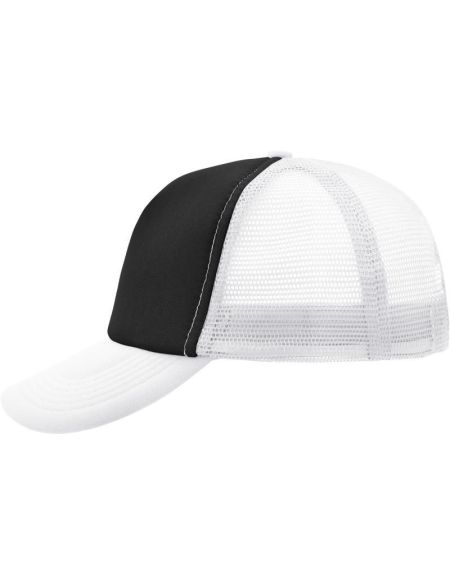 Kšiltovka 5 panelová polyesterová síťovaná