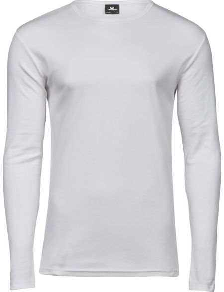 Tričko pánské Interlock s dlouhým rukávem Tee Jays 530 white
