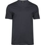 Tričko pánské s výstřihem do V Tee Jays 8006 dark grey