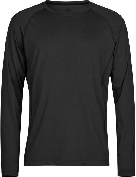 Tričko sportovní CoolDry s dlouhým rukávem Tee Jays 7022 black