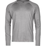 Tričko sportovní CoolDry s dlouhým rukávem Tee Jays 7022 grey melange
