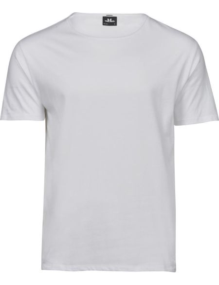 Tričko pánské s neolemovaným výstřihem Tee Jays 5060 white
