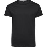 Tričko pánské s rolovatelnými rukávy Tee Jays 5062 black