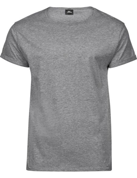 Tričko pánské s rolovatelnými rukávy Tee Jays 5062 white