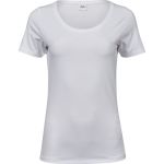 Women's t-shirt elastic Tee Jays 450 white