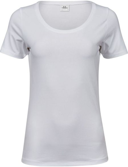 Tričko dámské elastické Tee Jays 450 white