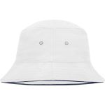 Fisherman's hat with brim Myrtle Beach MB12 white/navy size S/M