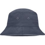 Klobouk rybářský s lemem Myrtle Beach MB12 navy/white vel.L/XL