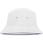 Klobouk rybářský s lemem Myrtle Beach MB12 white/navy vel. L/XL