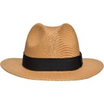 Light summer hat Myrtle Beach MB6599 caramel/black size S/M