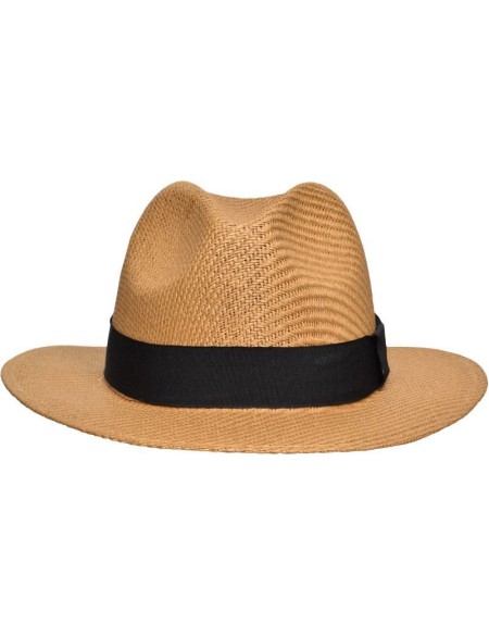 Light summer hat Myrtle Beach MB6599 caramel/black size S/M
