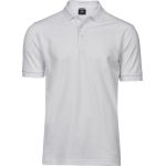 Polo shirt men's luxury elastic Tee Jays 1405 white