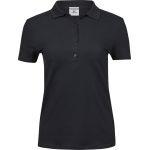 Polokošile dámská luxusní elastická piqué Tee Jays 145 black