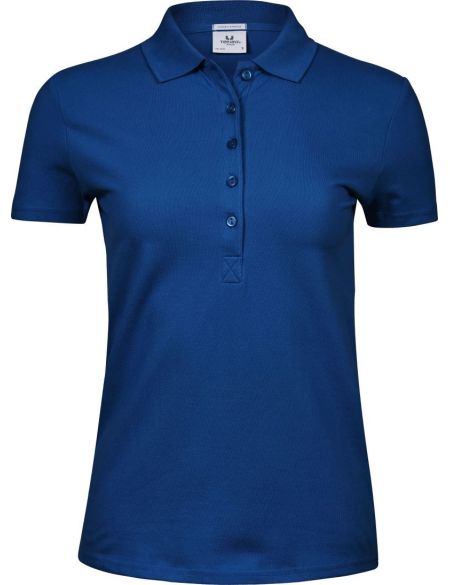 Polokošile dámská  luxusní elastické piqué z těžké bavlny