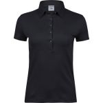 Polokošile dámská z pima bavlny Tee Jays 1441 black