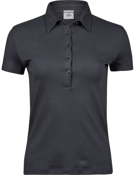 Polokošile dámská z pima bavlny Tee Jays 1441 white