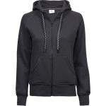 Mikina dámská s kapucí Tee Jays 5436 dark grey