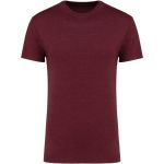 Tričko z těžké bio bavlny Kariban K3032IC wine heather