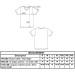 Men's T-shirt with a V-neck Kariban K357 forest green