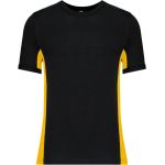 Tričko 2-barevné tričko Tiger Kariban K340 black/yellow