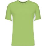 Tričko 2-barevné tričko Tiger Kariban K340 lime/white