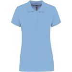 Polokošile dámská piqué Kariban K255 sky blue
