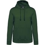Mikina s kapucí Kariban K489 forest green
